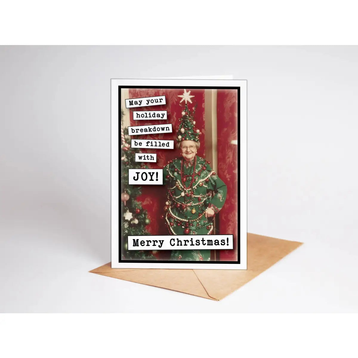 Funny Christmas Card - Holiday Breakdown - Katie Doodle | Boutique Greeting Cards & Birthday Gifts