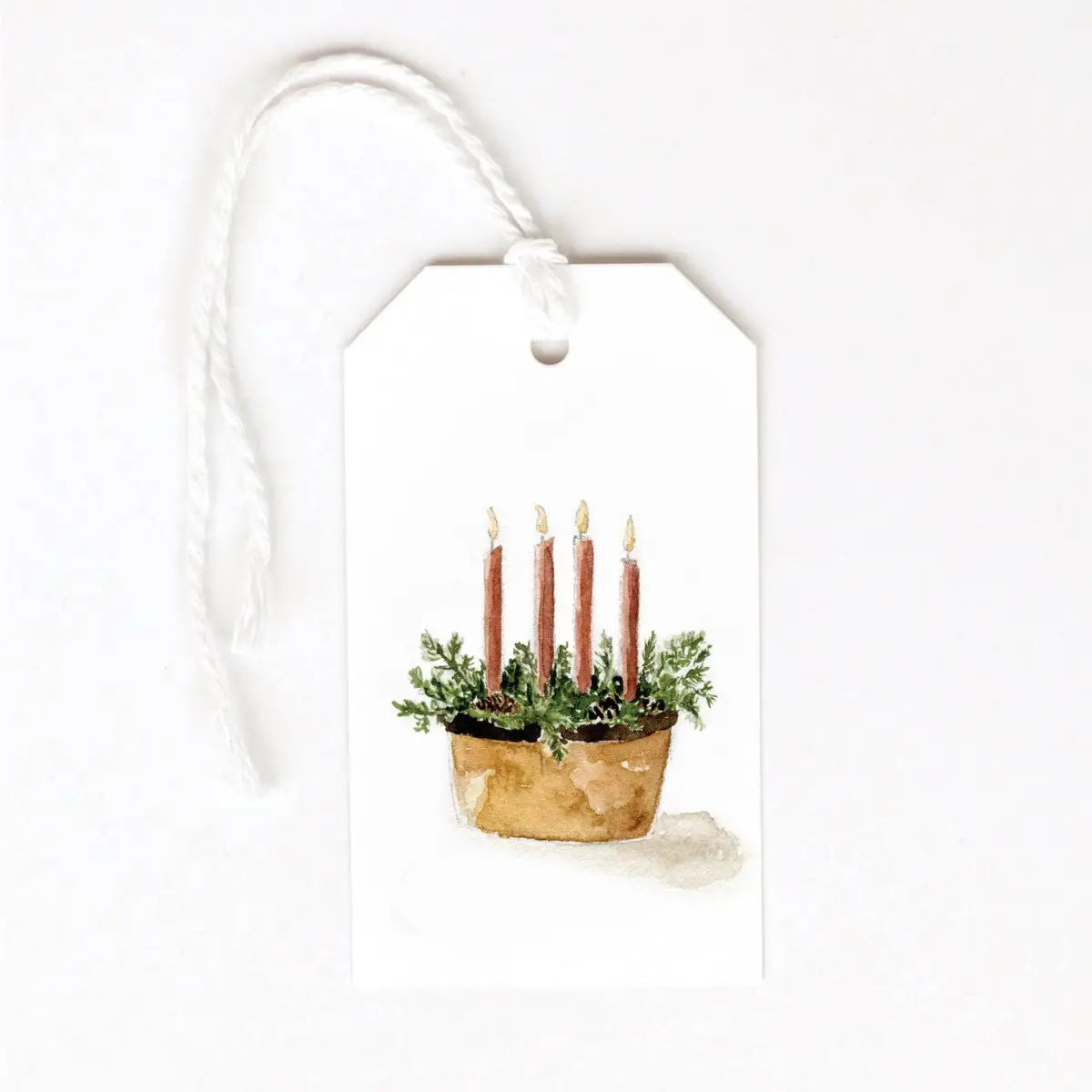 Christmas Gift Tags - Advent Candles - emily lex studio
