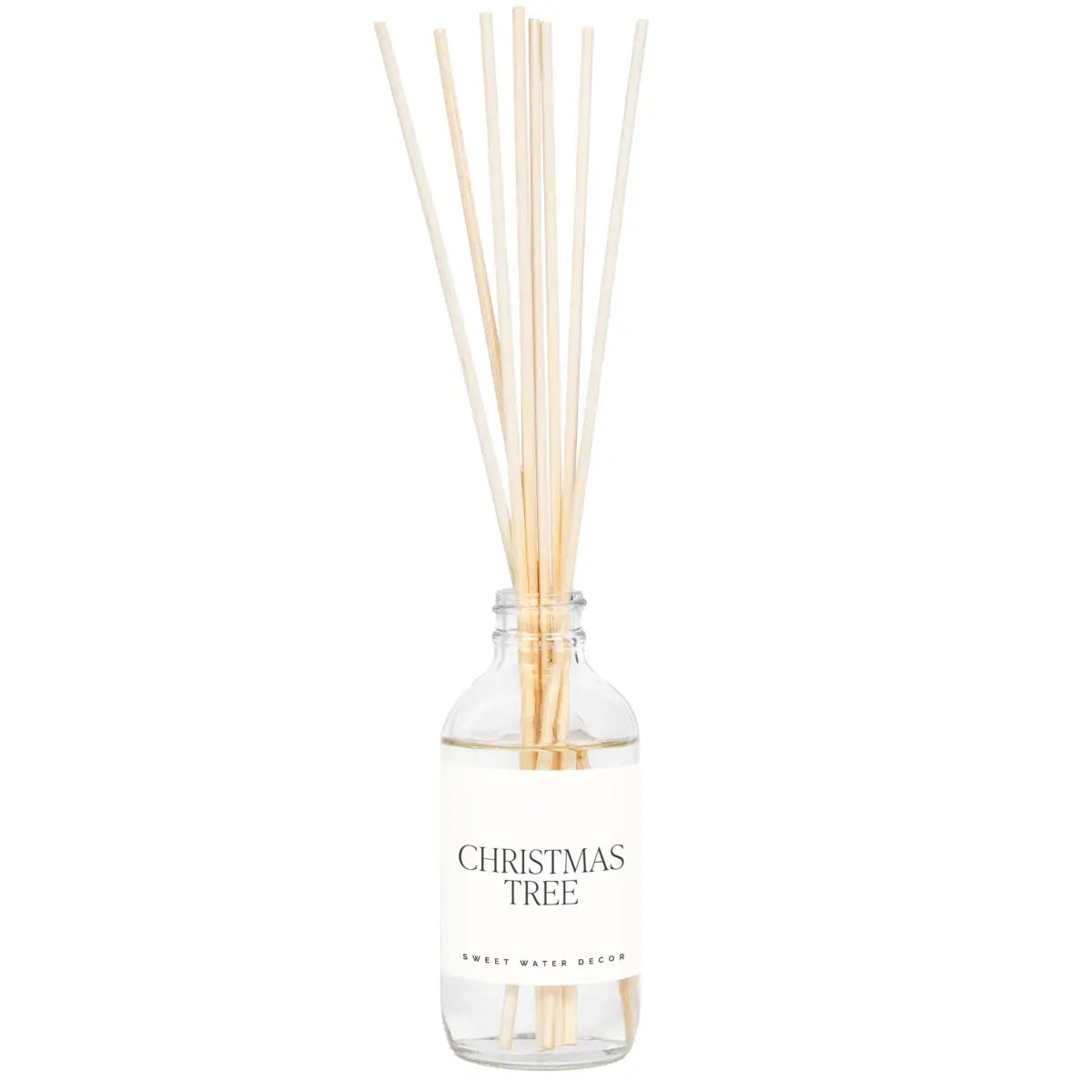 Christmas Tree Clear Reed Diffuser - Sweet Water Decor