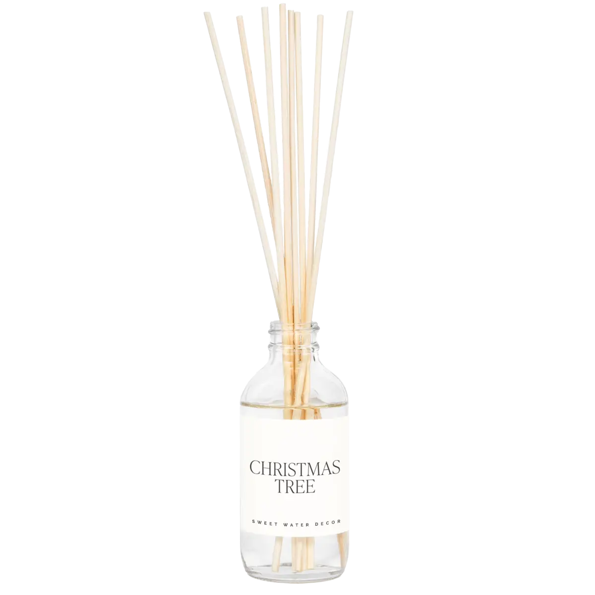 Christmas Tree Clear Reed Diffuser - Sweet Water Decor