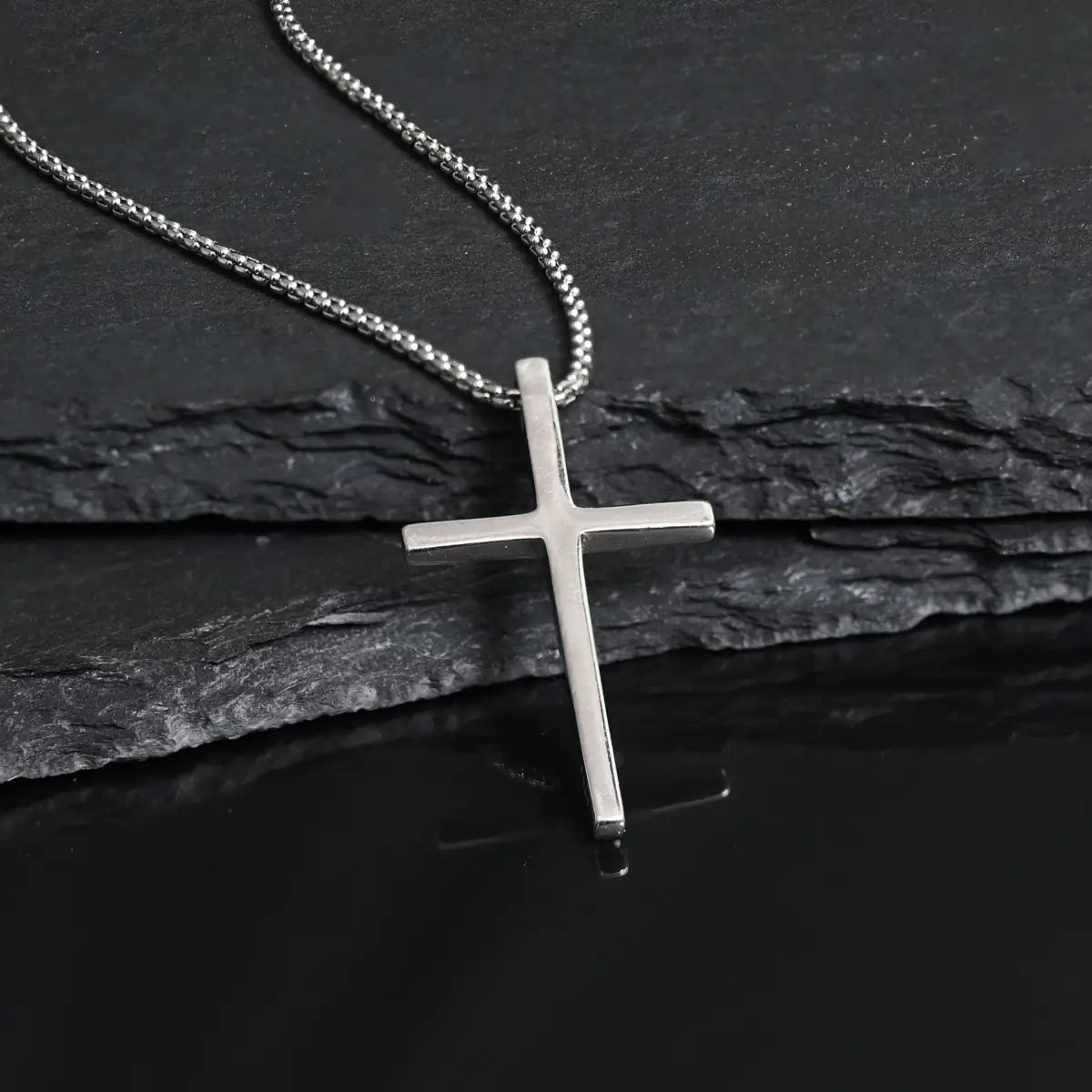 The Classic Cross Necklace in Sterling Silver - Starfish Project