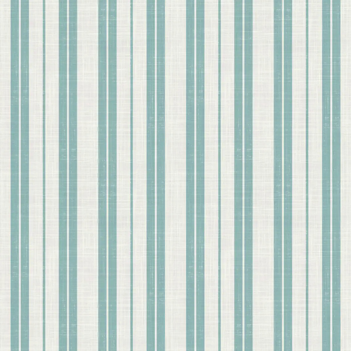 Colbi Wallpaper - Traditional Stripe - by Kathryn Therese - Sample 1 foot by 1 foot / Light Blue - Loomwell Home Goods