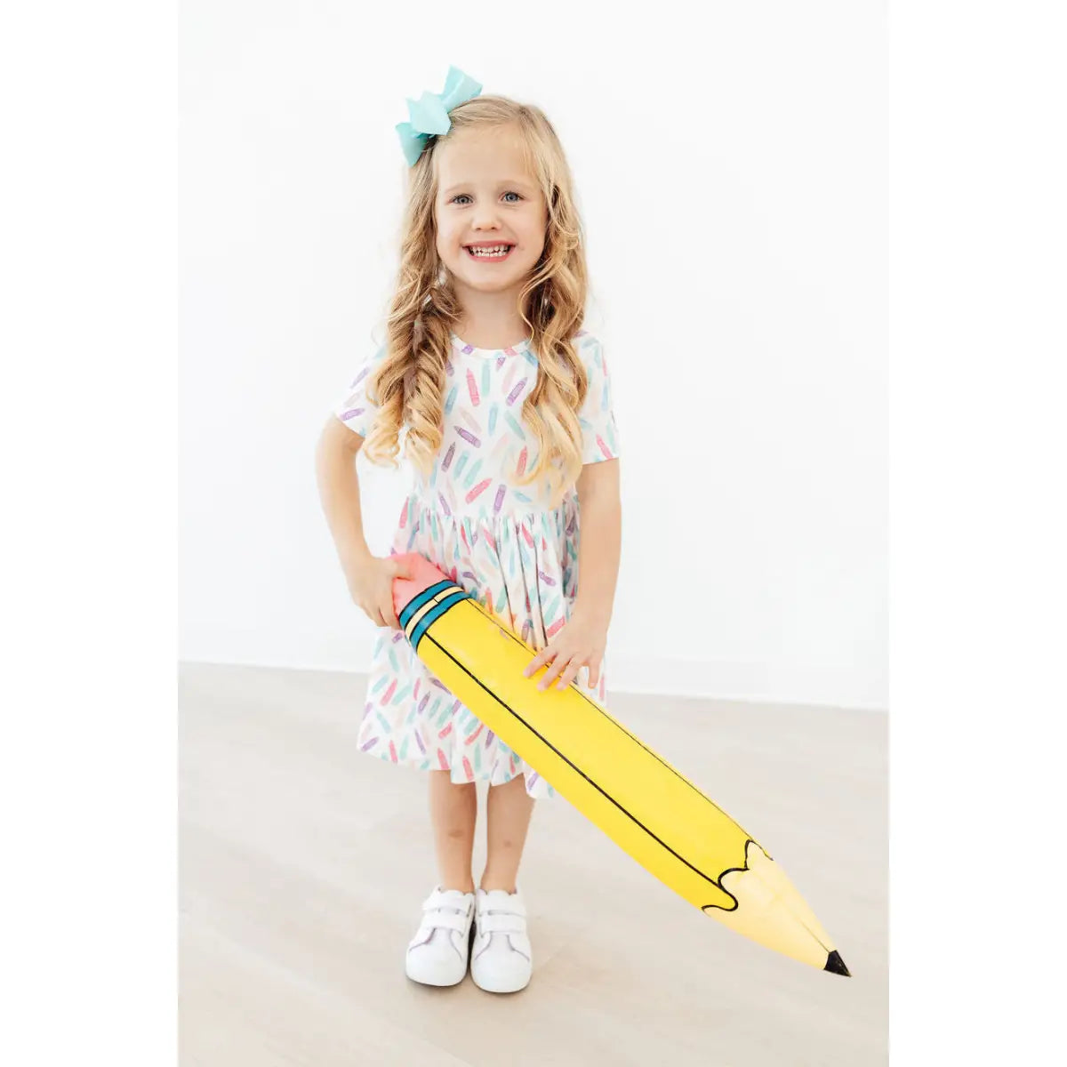 Pocket Twirl Dress - Color Crayons for School - Mila & Rose ®
