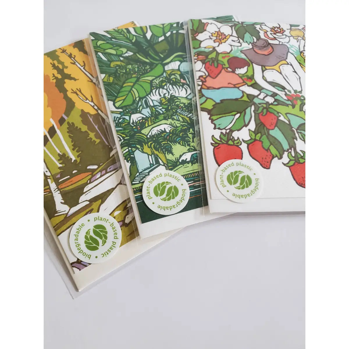 Congratulations New Mom Strawberry Picking Greeting Card - Little Green