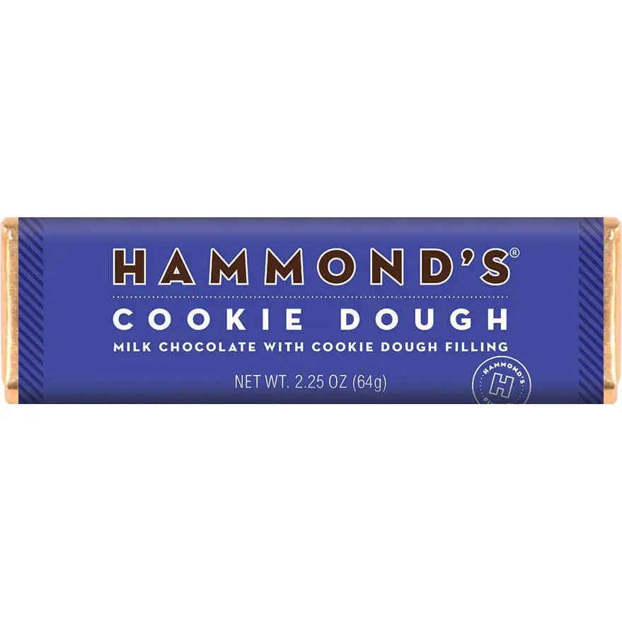 Cookie Dough - Milk Chocolate Candy Bar - Hammond’s Candies