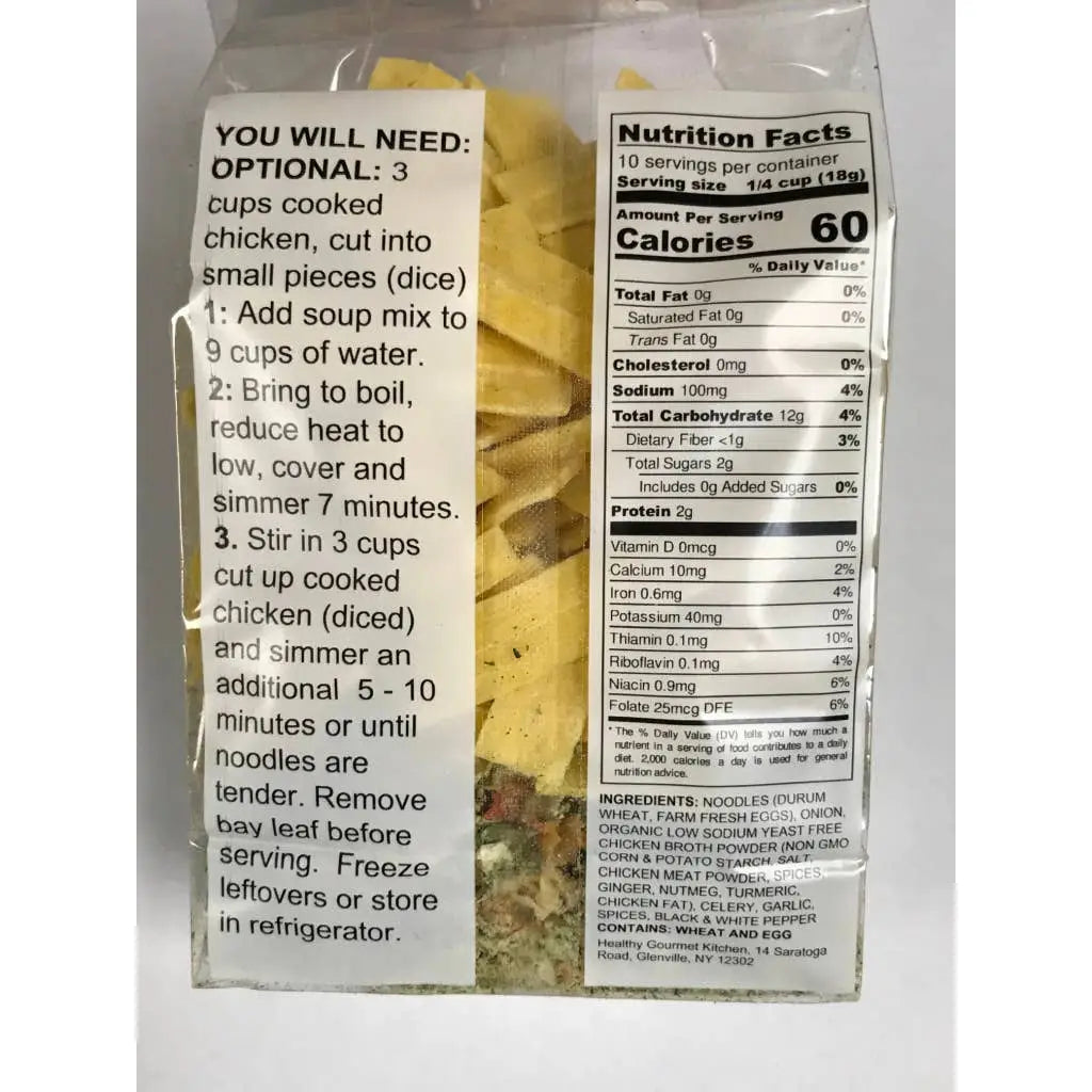 Soup Mix - Country Chicken Noodle Soup - Healthy Gourmet Kitchen