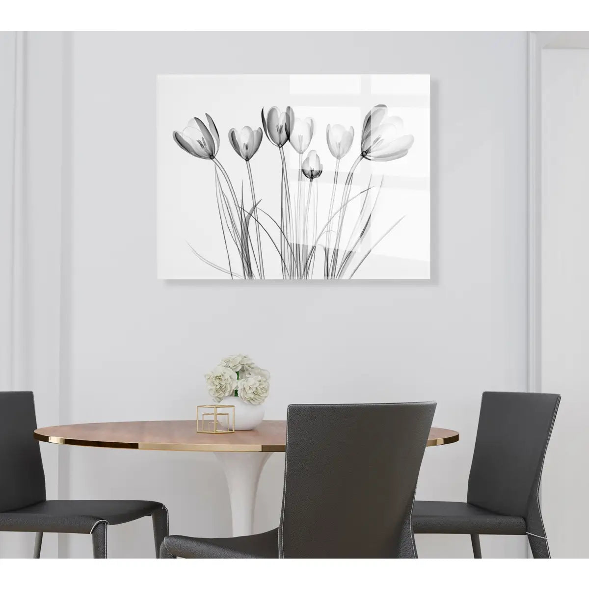 Floating Acrylic Art - Crocus X Ray Floral - Assorted / 23x31 - kateandlaurel