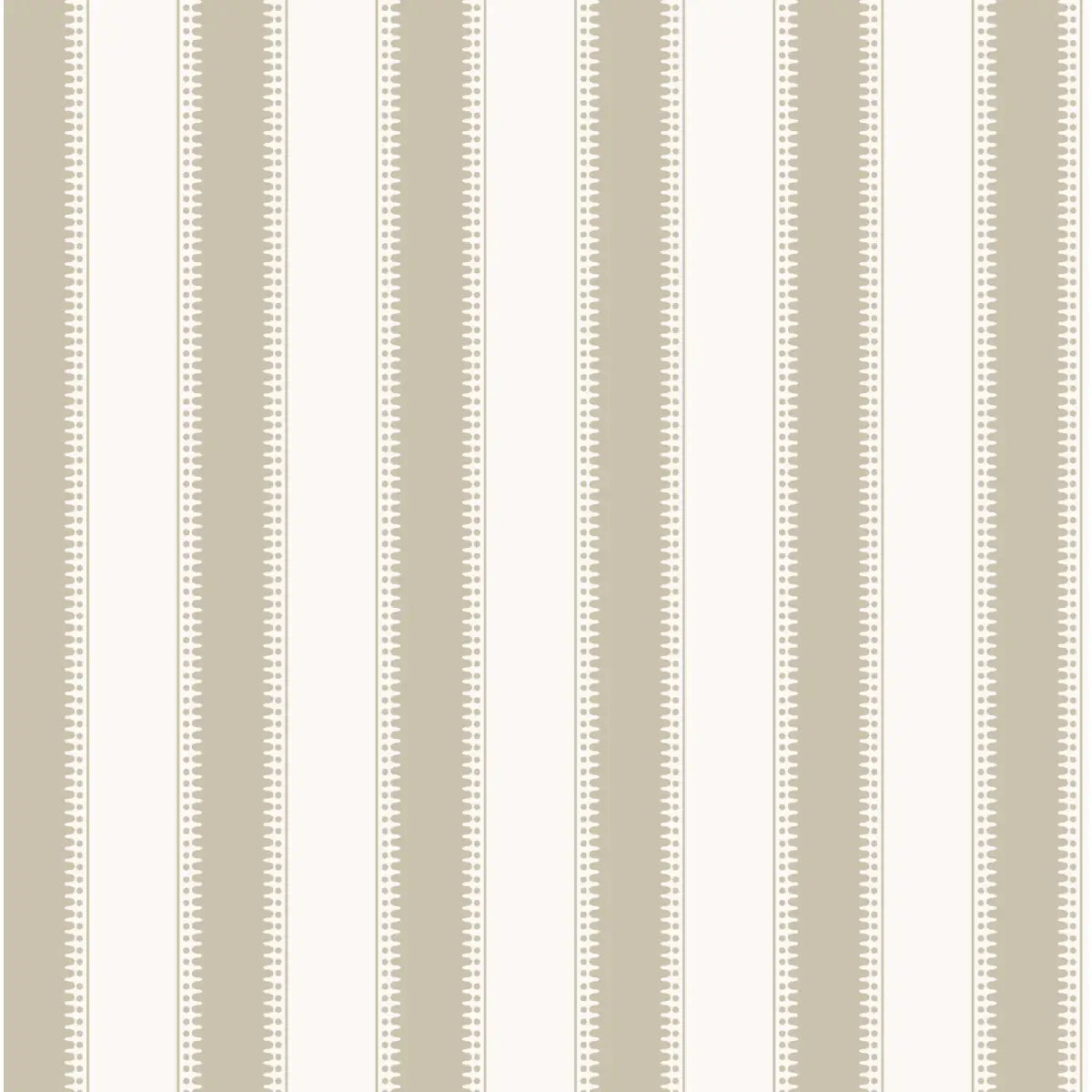 Curt Wallpaper - Neutral Stripe - by Hailey Kiefer Designs - Sample 1 foot by 1 foot / Tan - Loomwell Home Goods