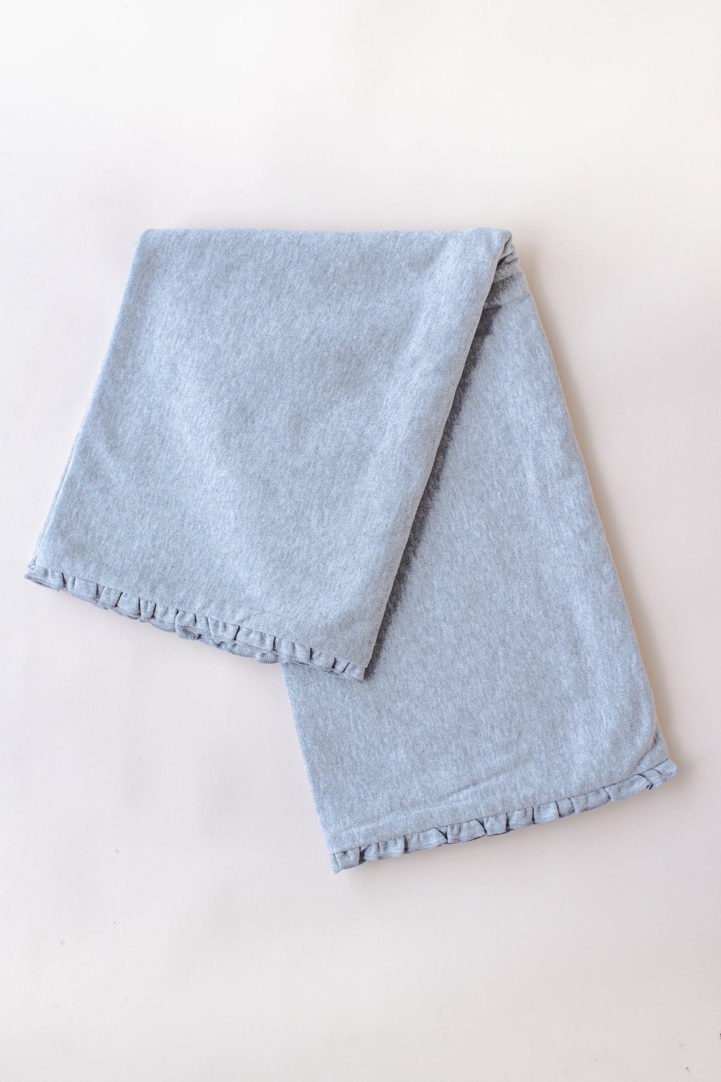 Ruffle Baby Blankets - Grey / One Size - ARB Blanks