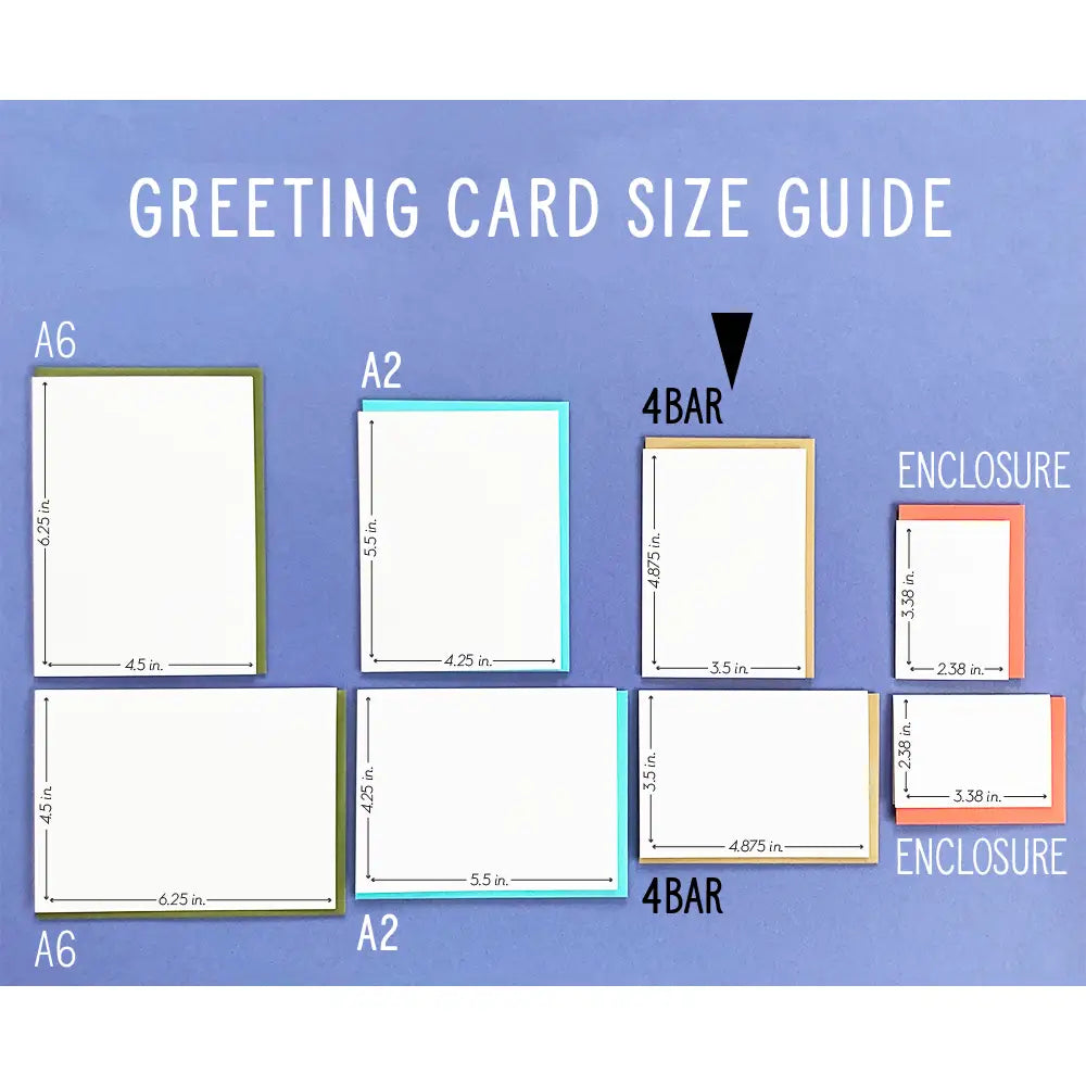 Greeting Note Card - Dandelion Puffs - Single Card - Smudge Ink