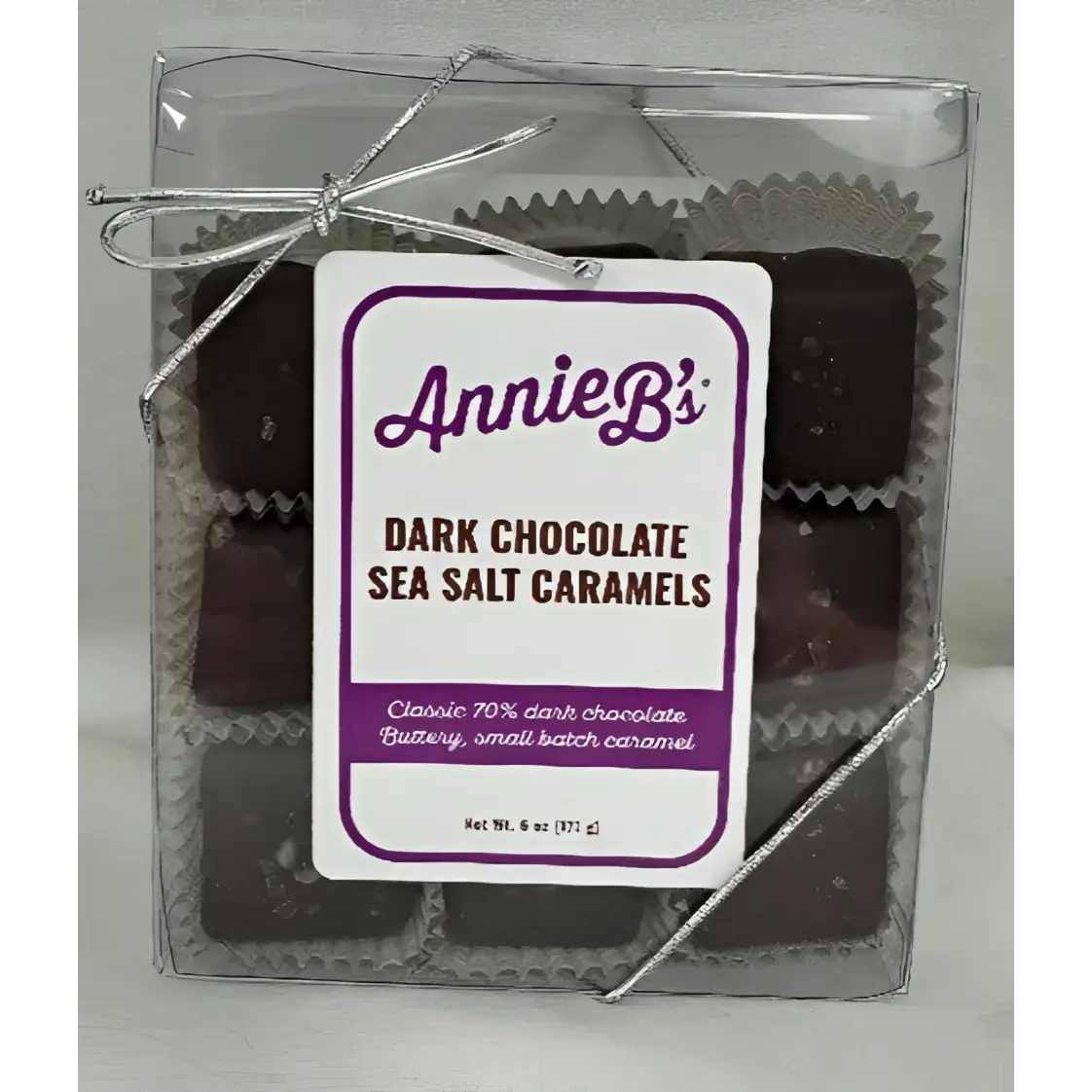 Dark Chocolate Sea Salt Caramels Gift Box - Annie B’s