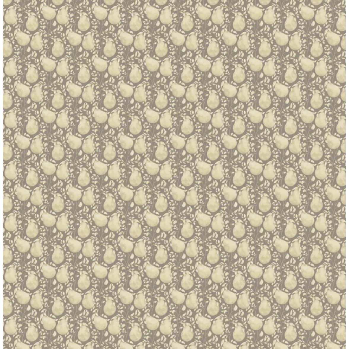 Delcy Wallpaper - Mango - by Niranjana Mani Design - Sample 1 foot by 1 foot / Light Gray - Loomwell Home Goods