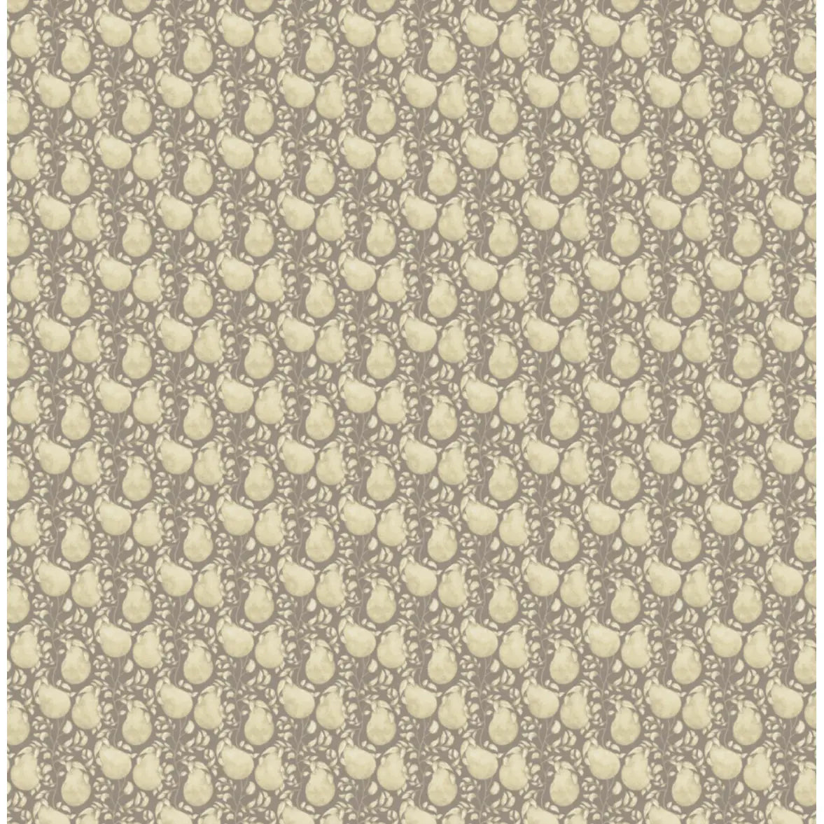 Delcy Wallpaper - Mango - by Niranjana Mani Design - Sample 1 foot by 1 foot / Light Gray - Loomwell Home Goods