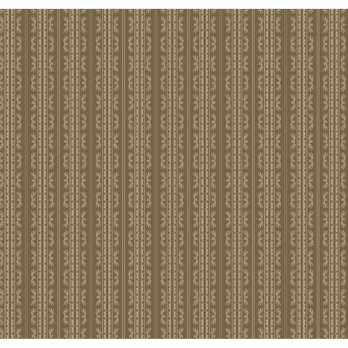 Dillon Wallpaper - Traditional Dark Stripe - by Thoroughfare Design - Sample 1 foot by 1 foot / Wheat - Loomwell Home