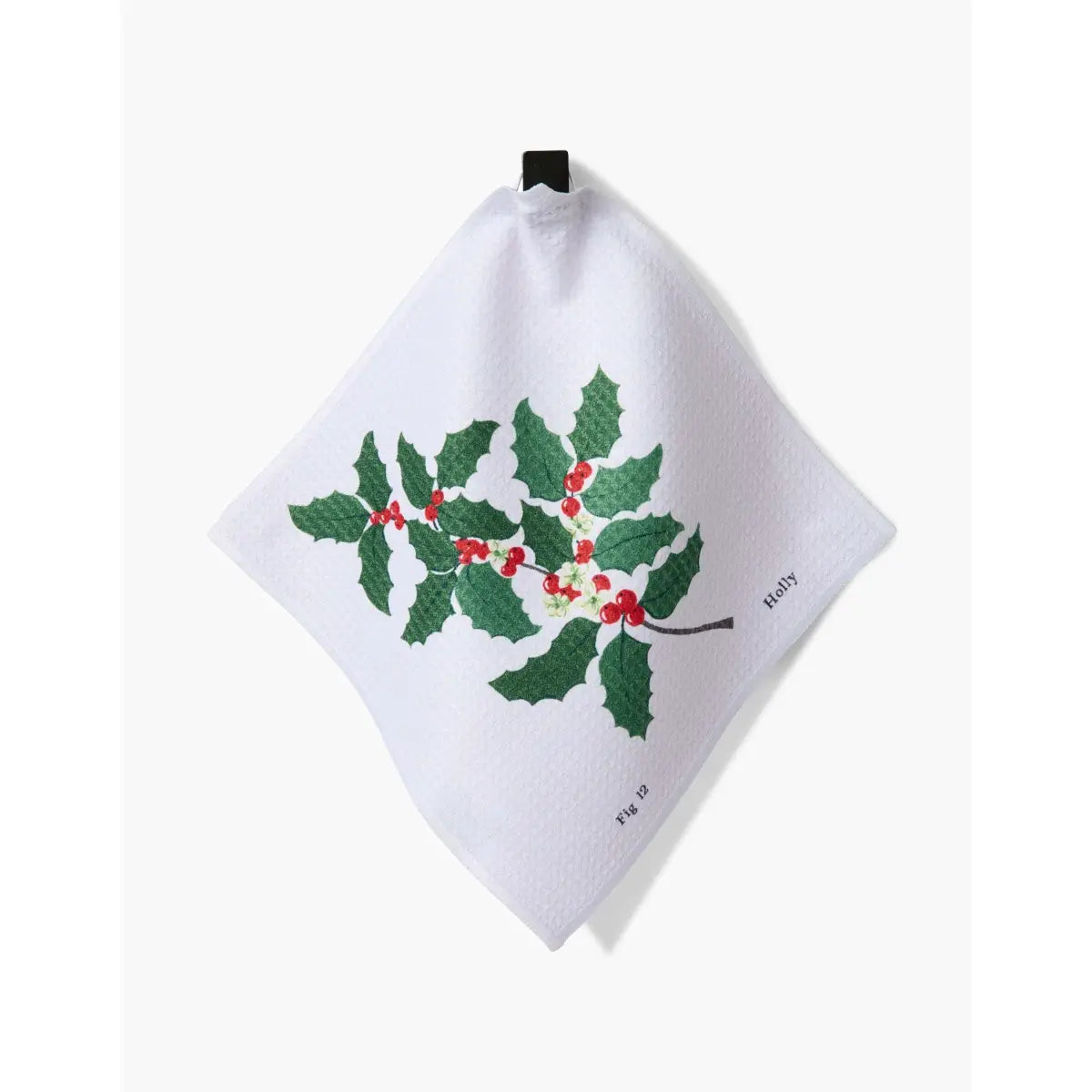 Dishcloth Set - December Holly - Geometry