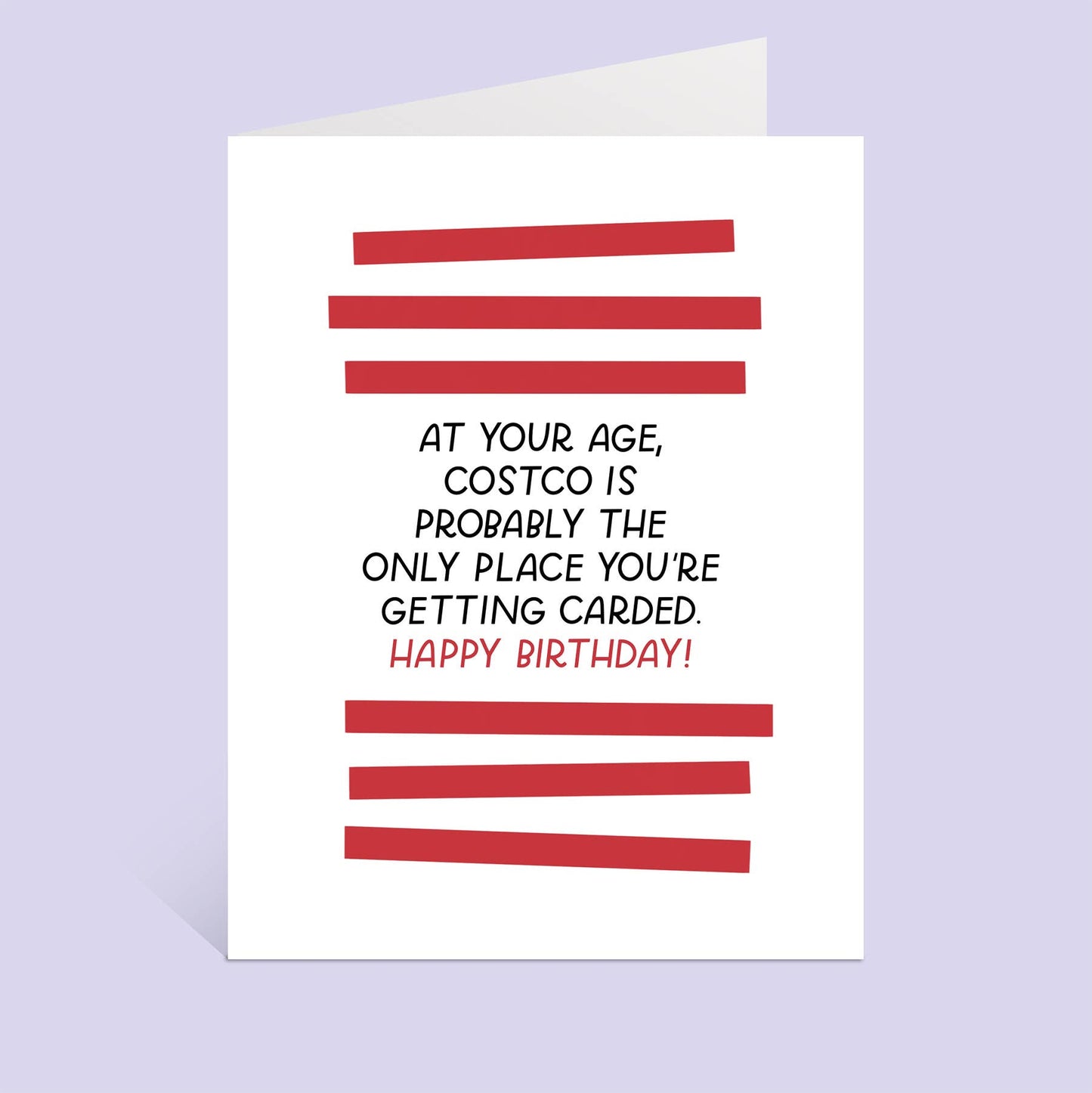 Birthday Greeting Card - Funny, Costco