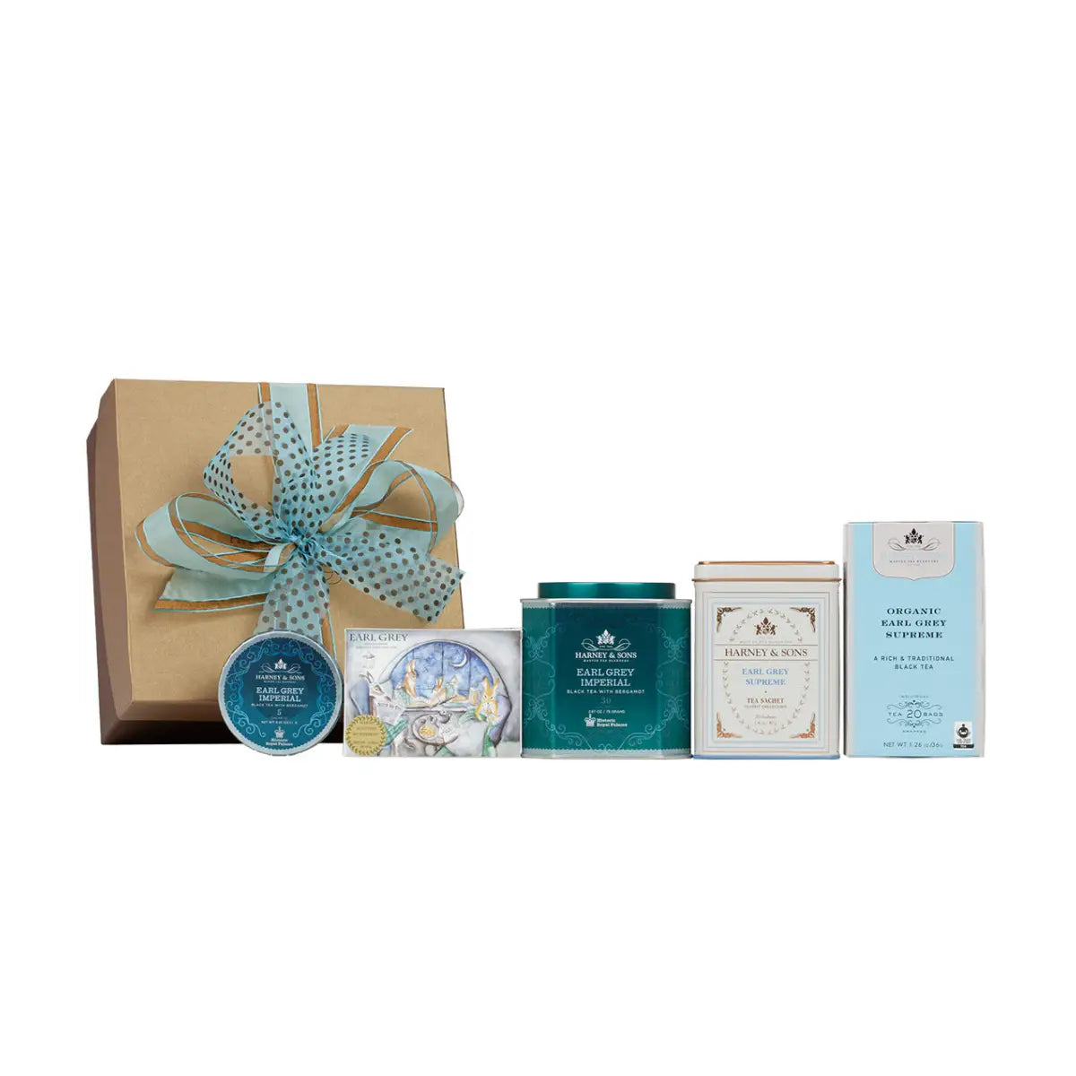 Earl Grey Imperial Tea - HRP Tin of 30 Sachets - Sachets / Earl Grey Gift - Harney & Sons Fine Teas
