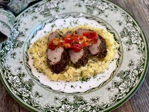 Juniper Seasoned Pork Loin and Polenta Meal Kit - Life At The Table