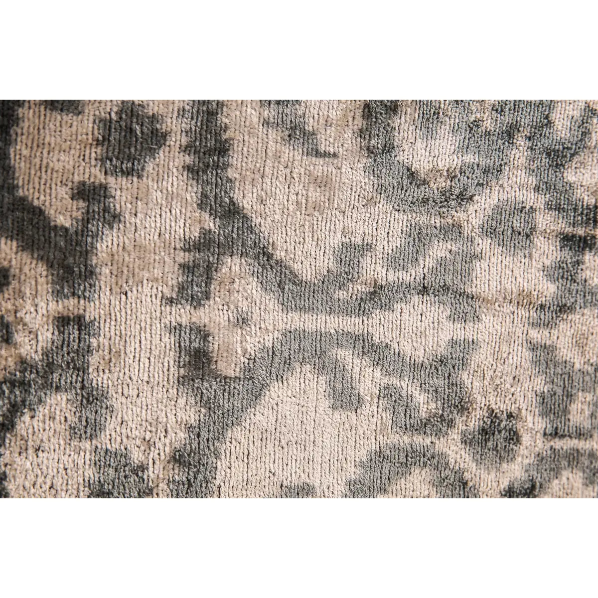 Elegant Handmade Silk Velvet Throw Pillow - 16x24 Taupe and Gray Luxury Cushion with Down Feather Insert - Canvello