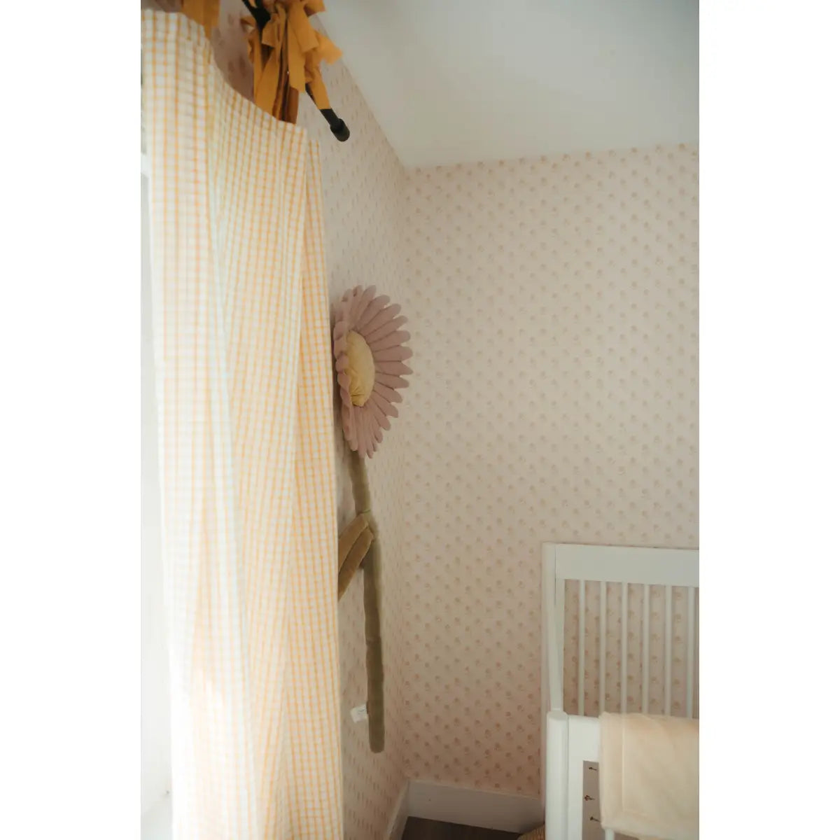 Elle Wallpaper - Flower Dots - by Ali Anni - Loomwell Home Goods