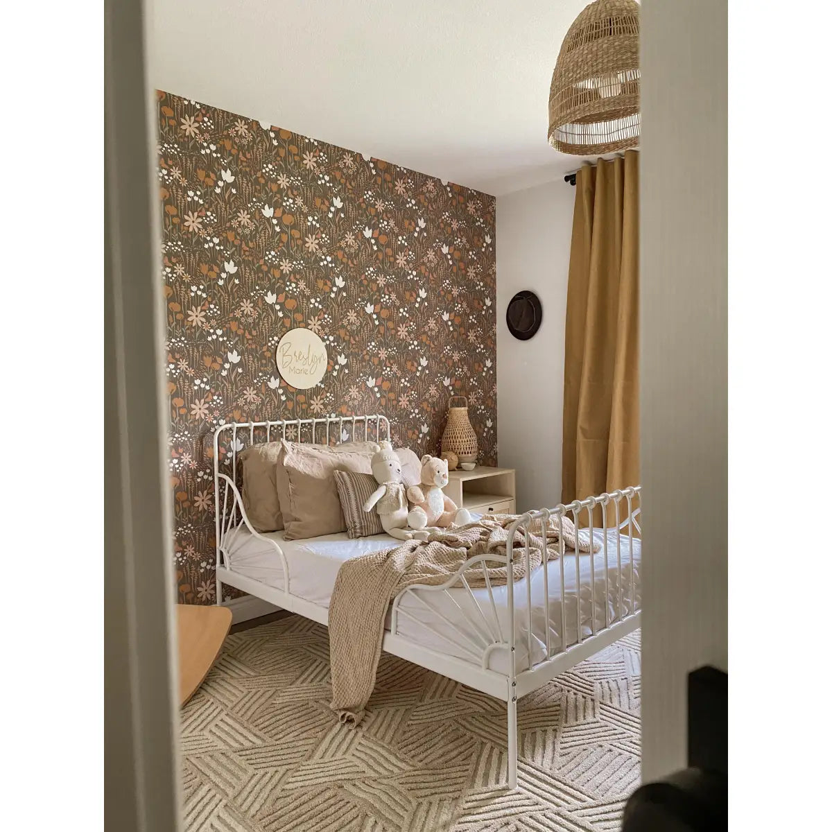 Eloise Wallpaper - Sweet Meadow - by Hufton Studio - Loomwell Home Goods