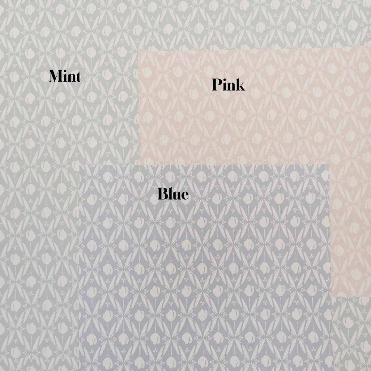 Elowen Wallpaper - Dots and Diamonds - by Melissa Johnson Design - Loomwell Home Goods