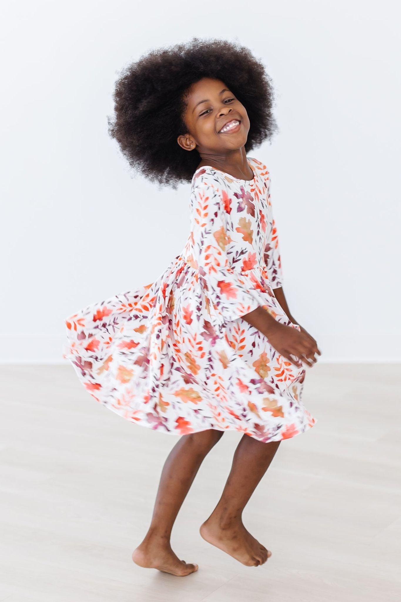 Falling Leaves Fall Twirl Dress - Mila & Rose ®