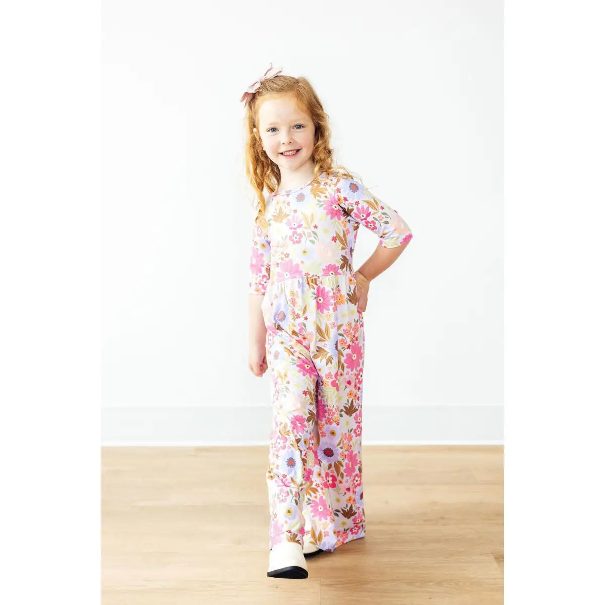 Fall Botanicals Wide Leg Jumpsuit - Mila & Rose ®