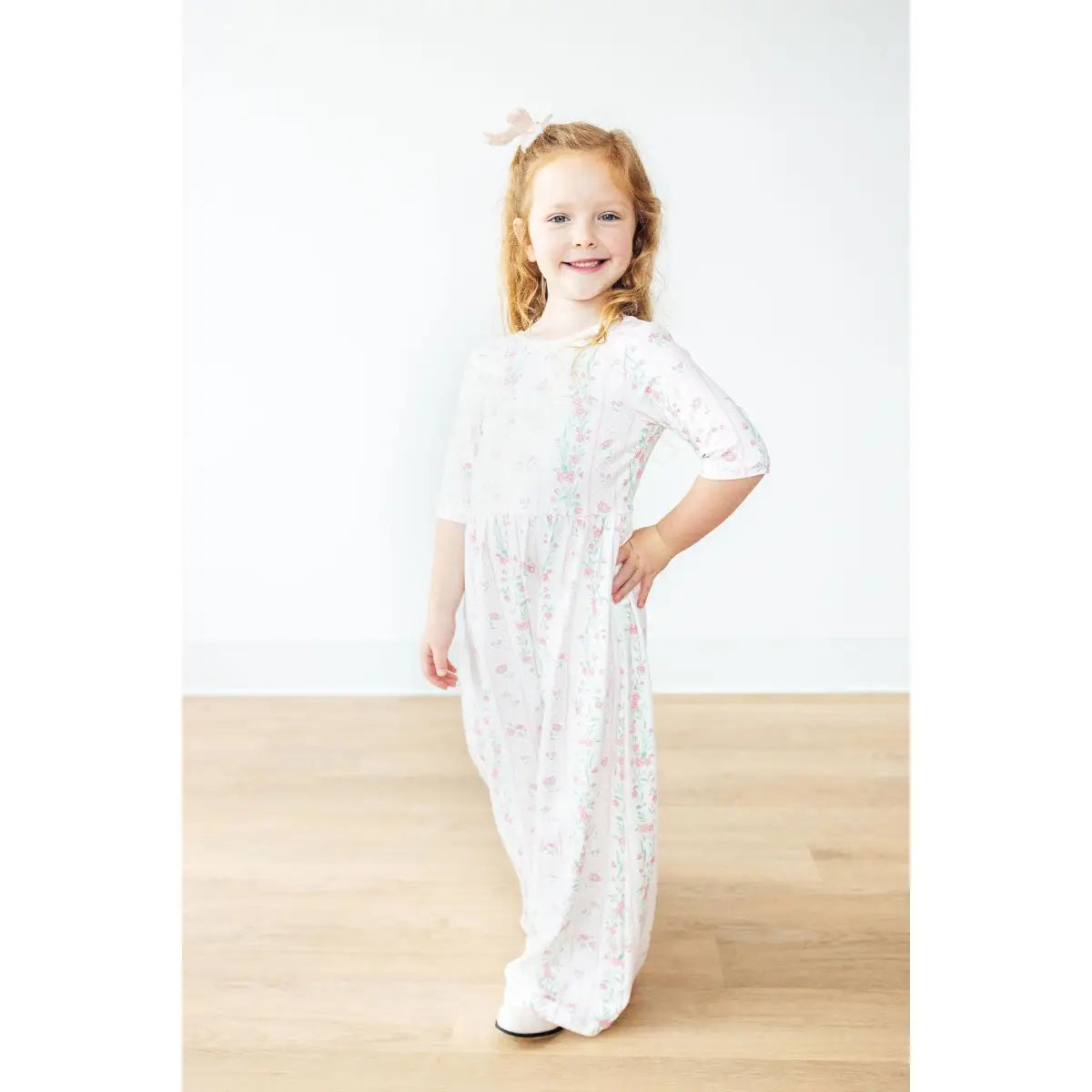 Fancy Florals Wide Leg Jumpsuit - Mila & Rose ®