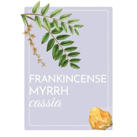Perfume Oil Roller - Frankincense & Myrrh - Herb & Root