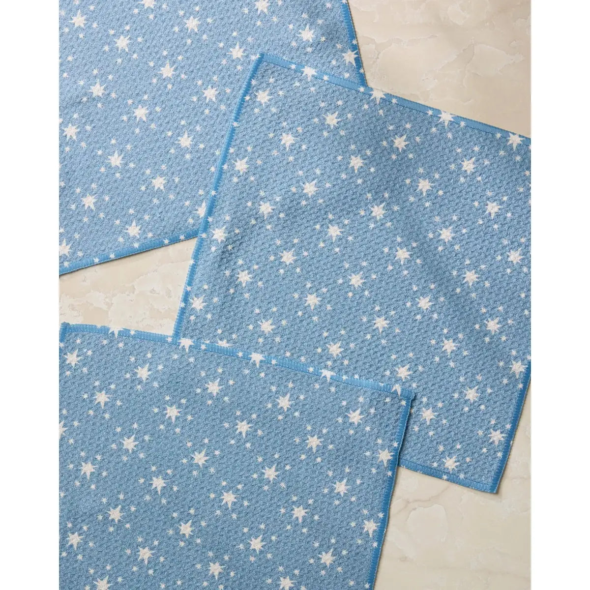 Dishcloth Set - Freedom Blue - Patriotic - Geometry