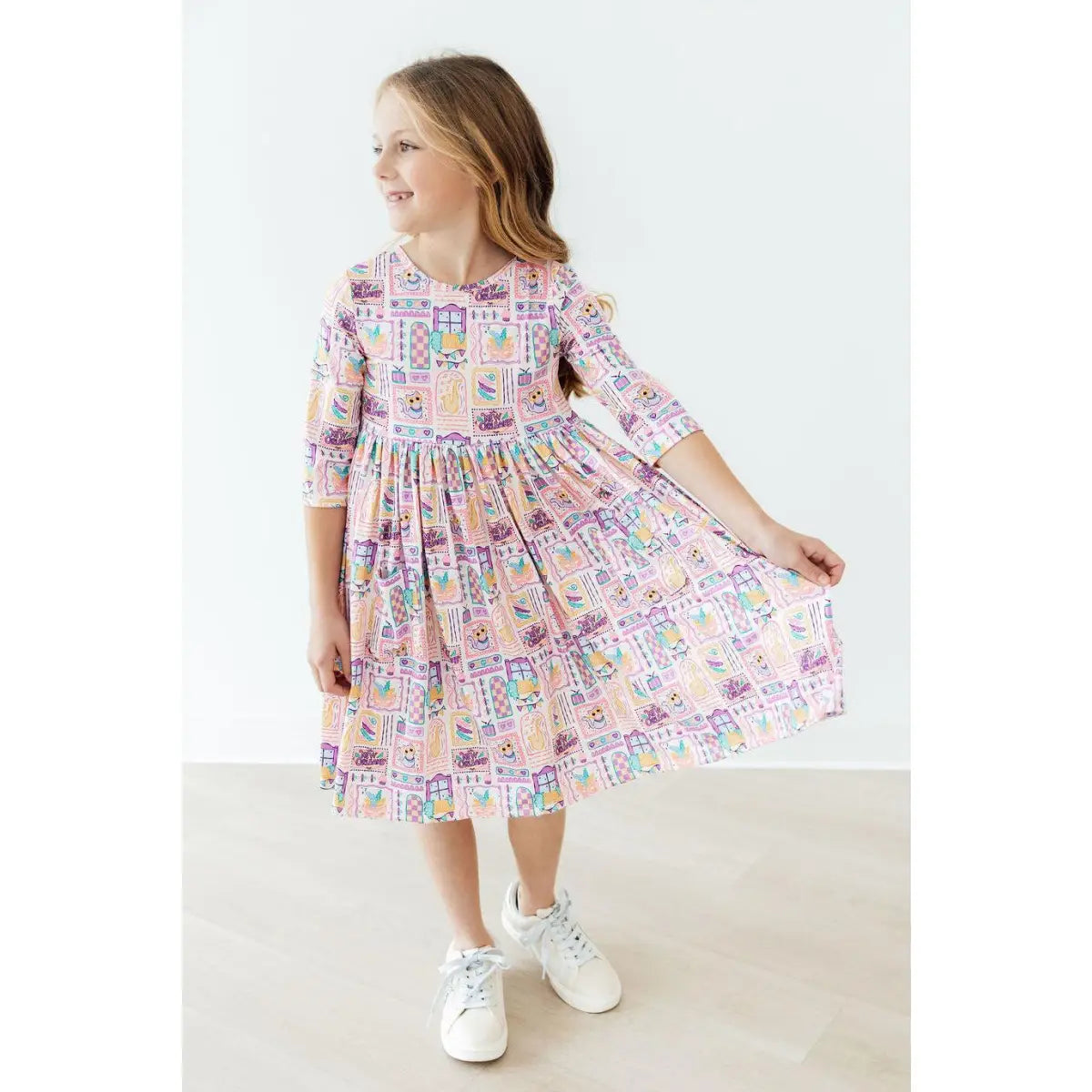 Pocket Twirl Dress - French Quarter Fun - New Orleans - Mila & Rose ®