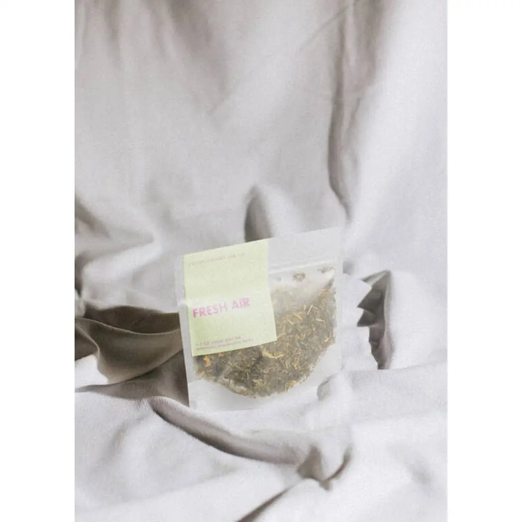 Loose Leaf Tea - Fresh Air - Gunpowder Mint Green Tea - Color Theory Tea Co.