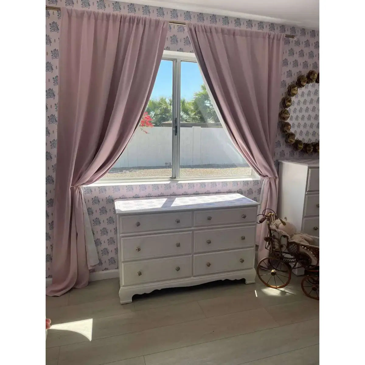 Freya Wallpaper - Traditional Petite Floral - by Pepper Design - Loomwell Home Goods