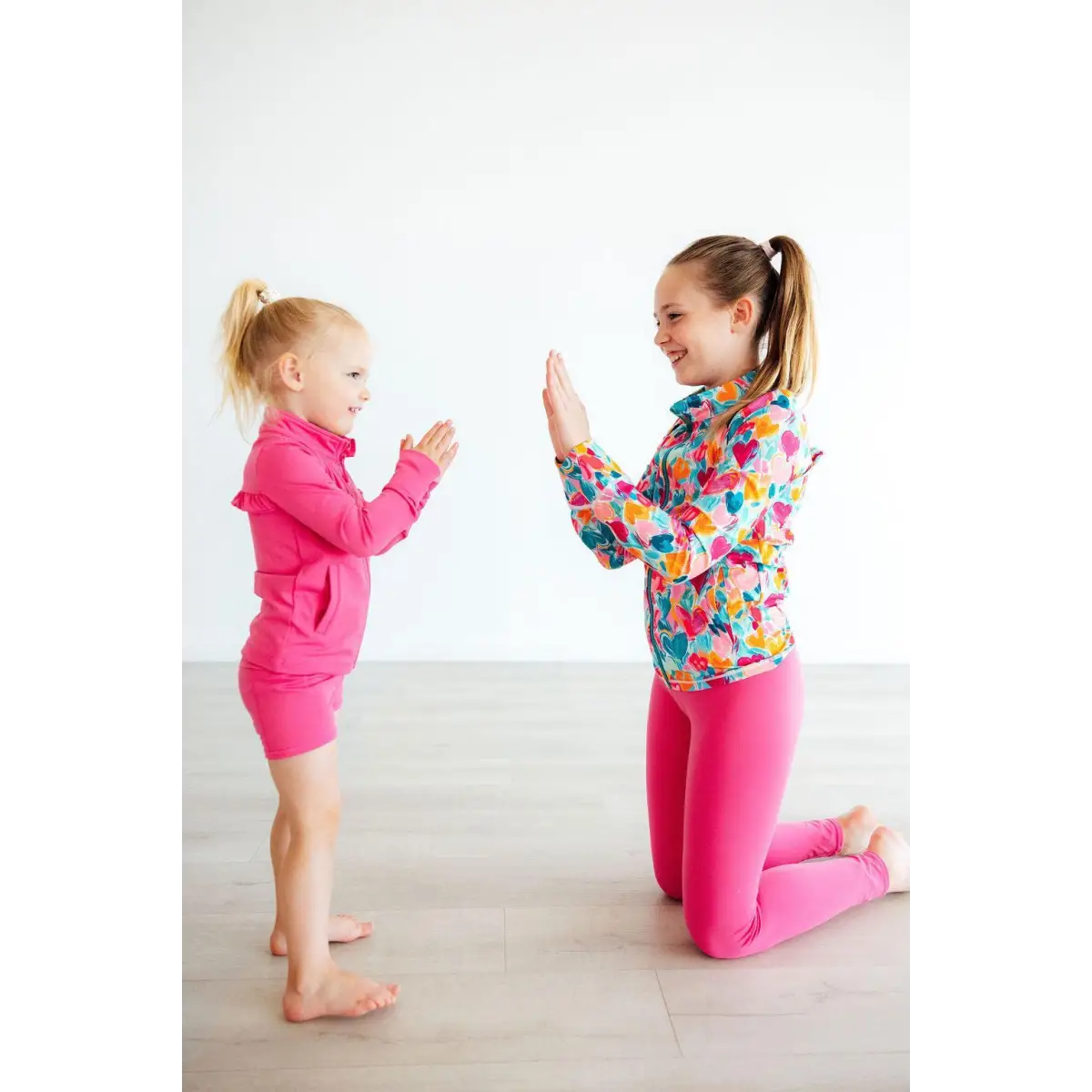 Fuchsia Flash Pink Activewear Shorts - Mila & Rose ®