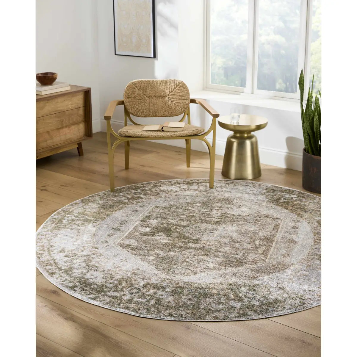 Gael Cream Washable Area Rug - Boutique Rugs