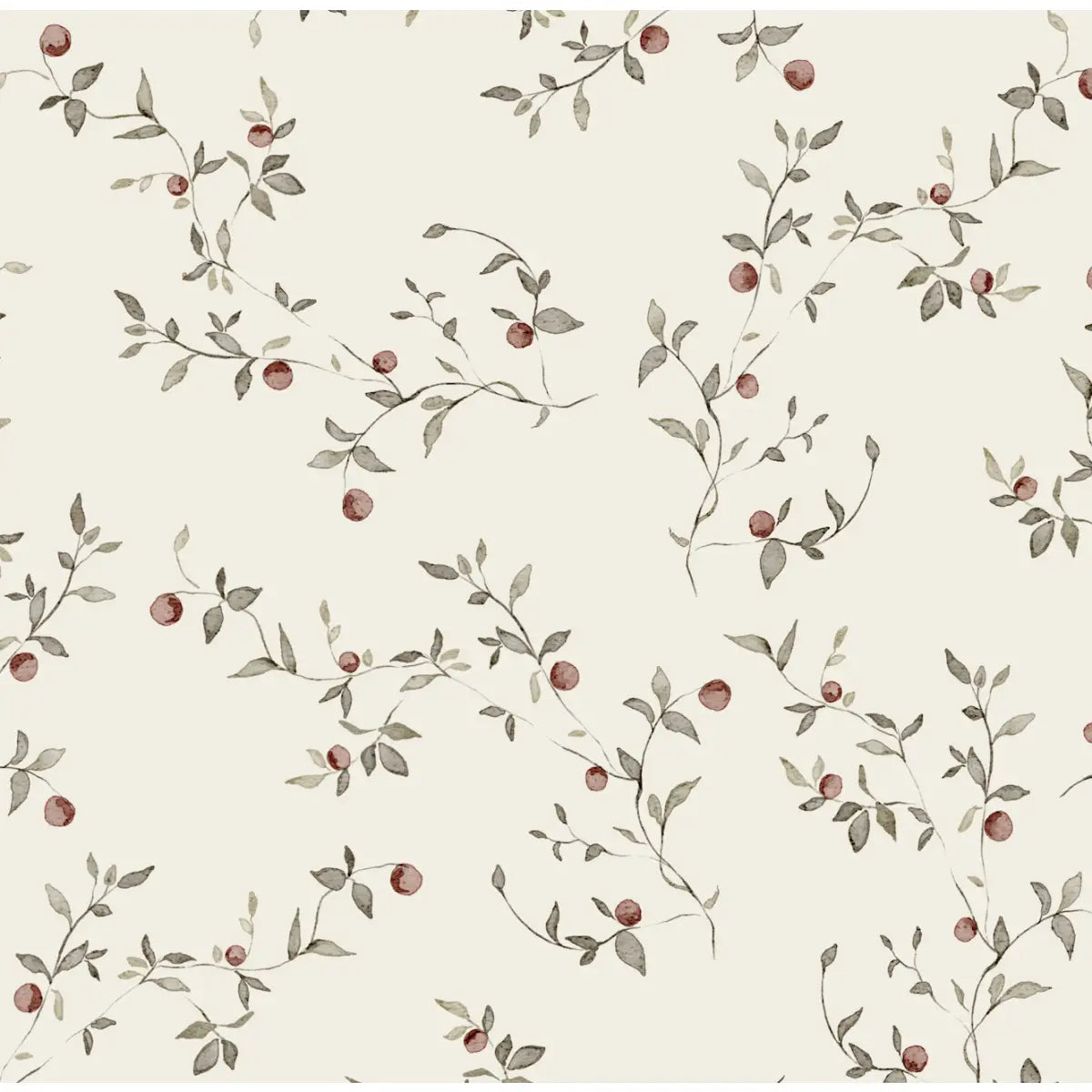 Gala Wallpaper - Delicate Apples - Loomwell Home Goods