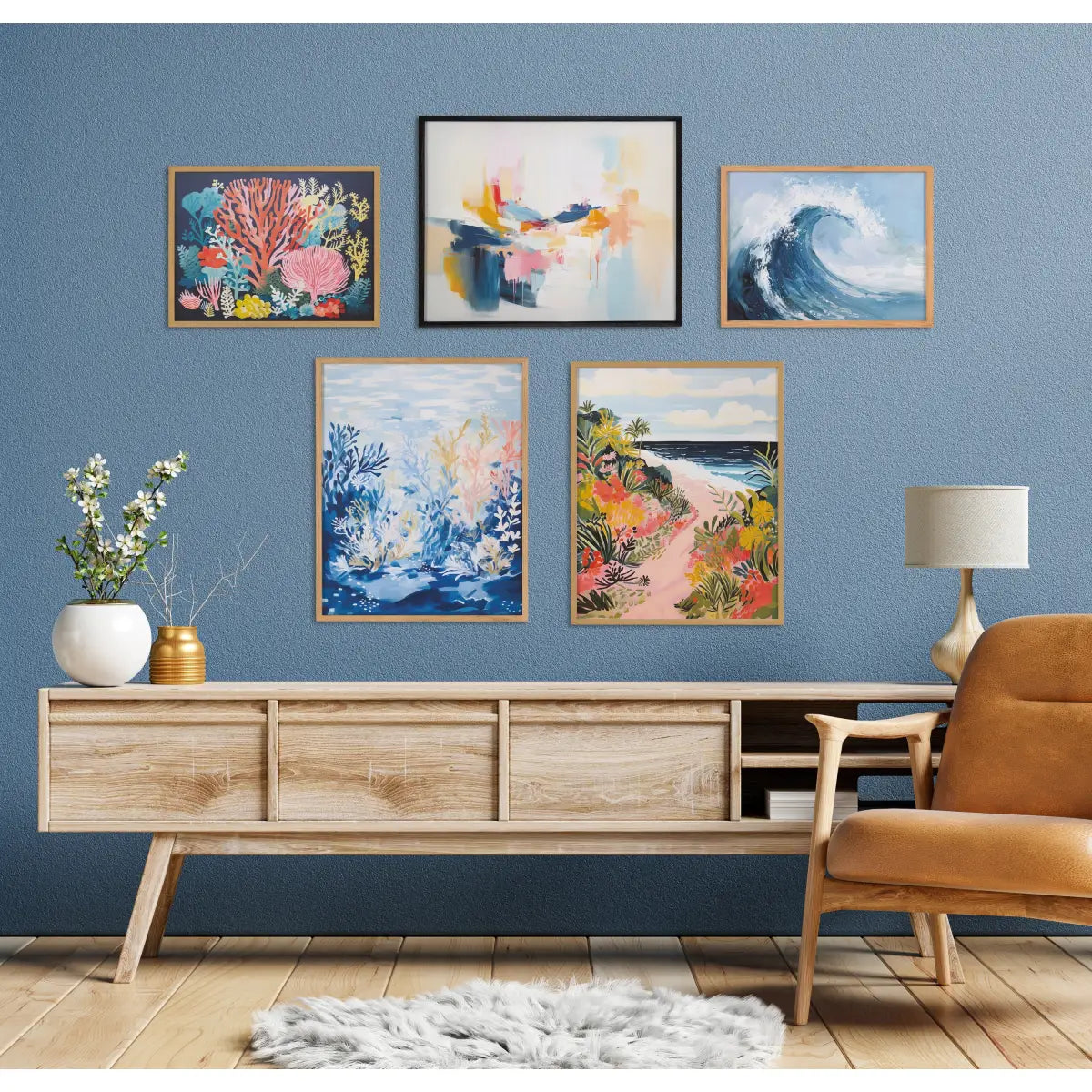 Gallery Print - Underwater Ocean Landscape - kateandlaurel