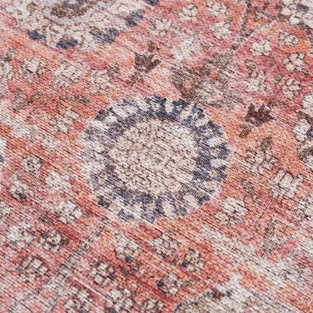 Ganyangan Red Washable Rug - 2’ x 3’ Rectangle - Boutique Rugs