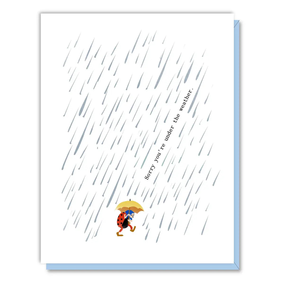Get Well Card - Under the Weather - Driscoll Design