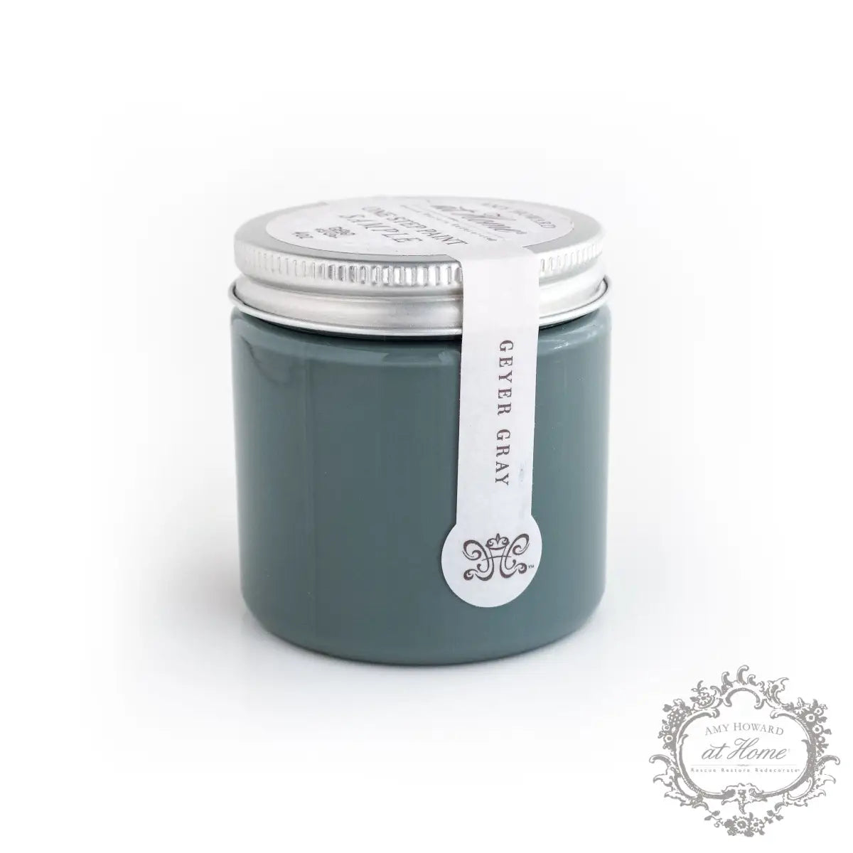 Geyer Gray - One Step Paint - 4oz Sample - Amy Howard At Home