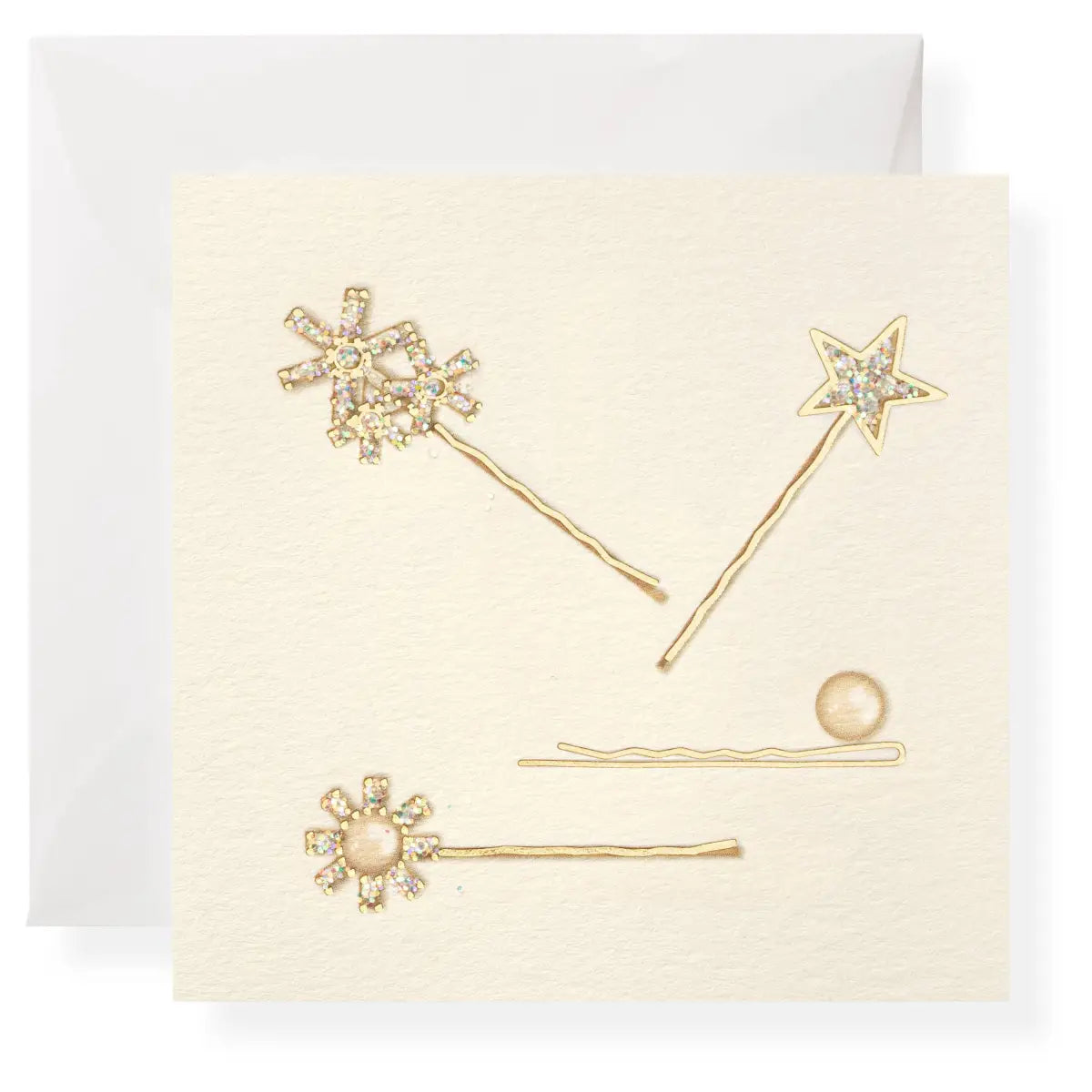 Gift Enclosure Card - Hair Pins - Karen Adams Designs