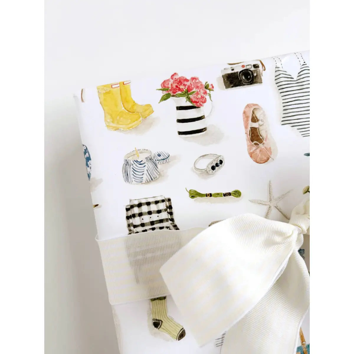 Gift Wrap - Everyday Things - Set of 3 Paper Sheets - Emily Lex - emily lex studio