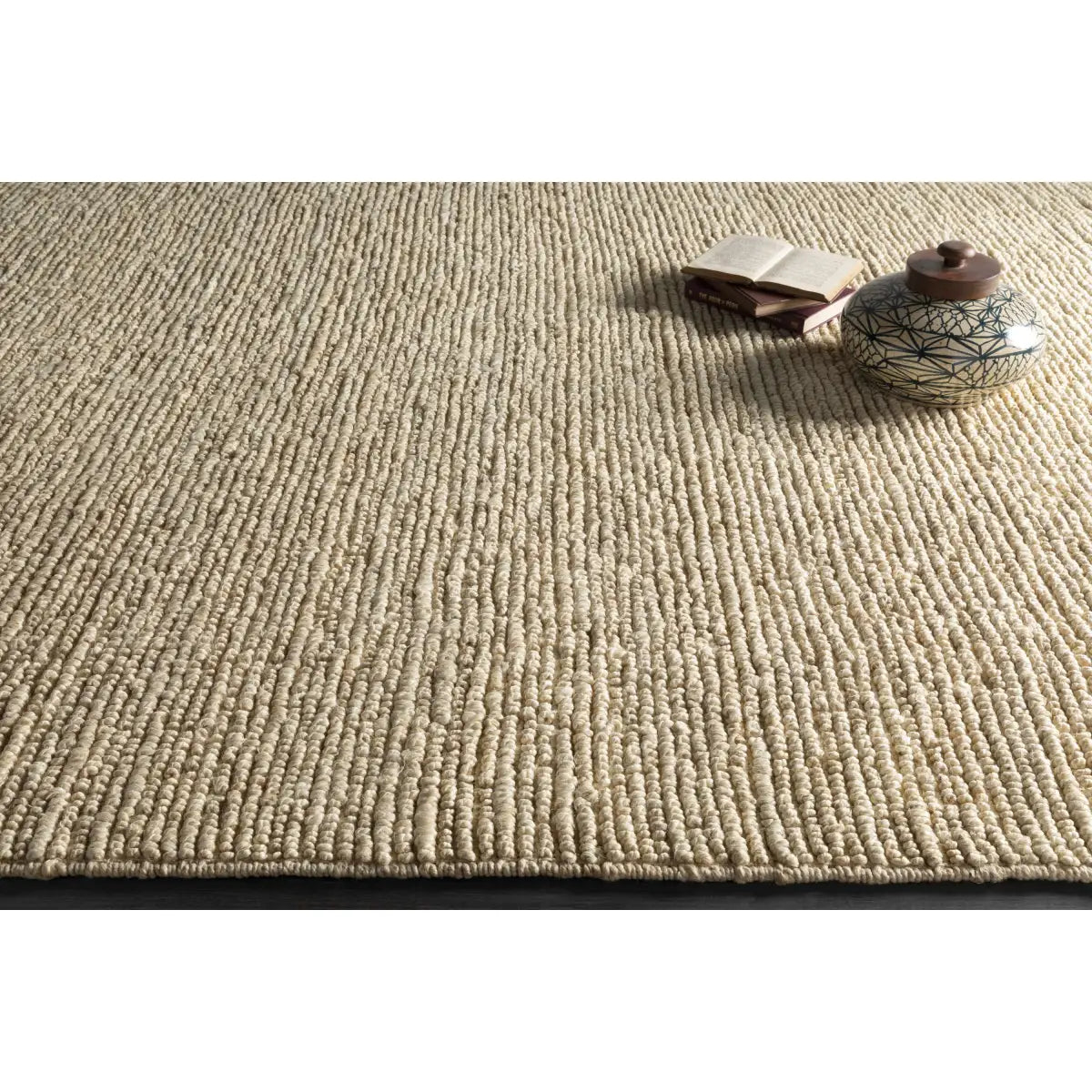 Glover Bleached Braided Jute Carpet - Boutique Rugs