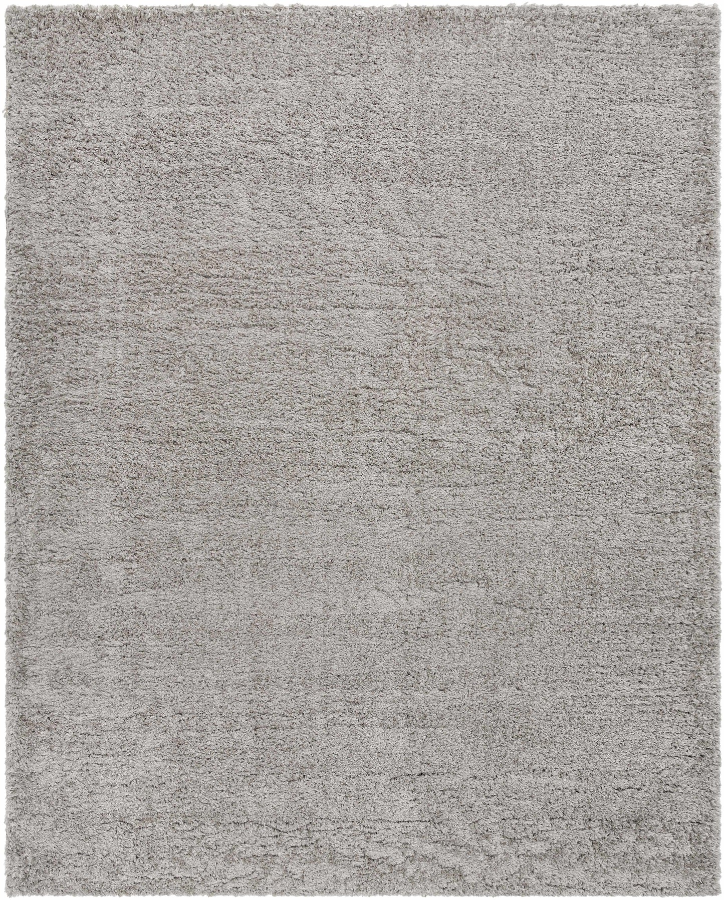 Siari Solid Medium Gray Shag Rug - 7’10’’ x 10’ Rectangle - Boutique Rugs