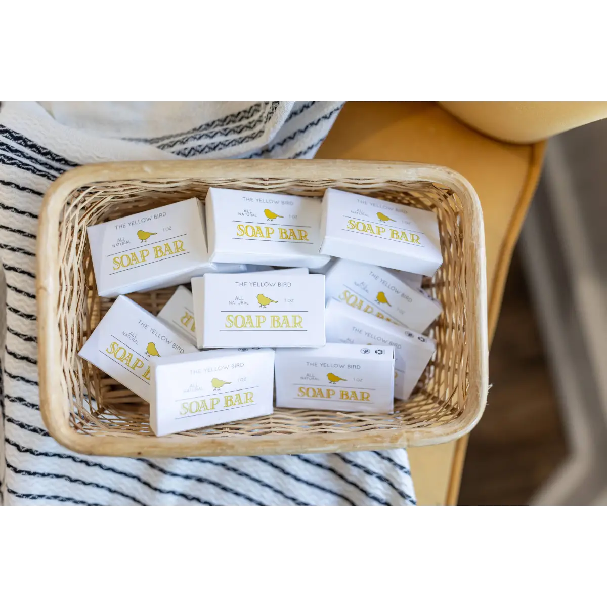 Goat’s Milk Oatmeal Lavender Mini Soap Bar - The Yellow Bird