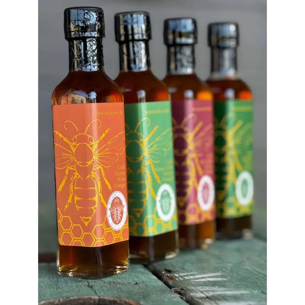 Craft Honey Vinegar - Green Chile - Wehrloom Honey