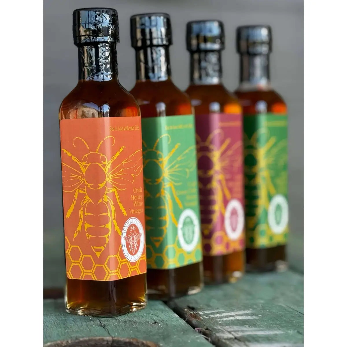 Craft Honey Vinegar - Green Chile - Wehrloom Honey