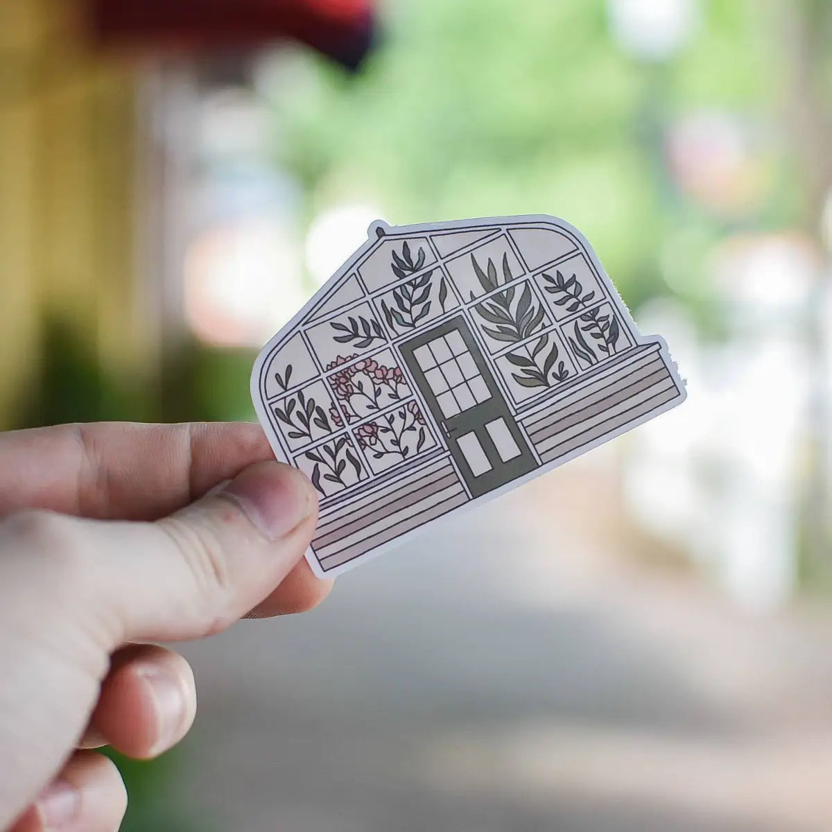 Green House - Sticker - Still Magnolia