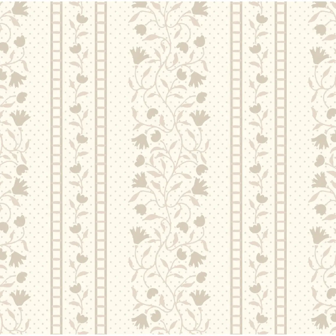 Gretchen Wallpaper - Delicate Cottage Stripe - by Heights Design Studio - Loomwell Home Goods